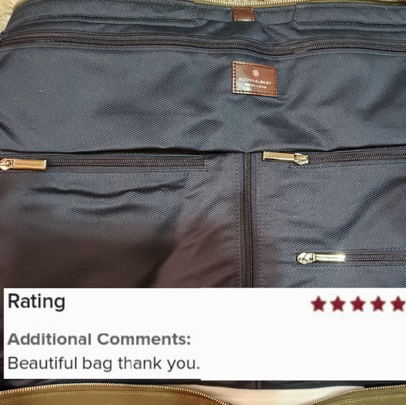 Hook and Albert canvas weekender - Picture 2 of 10